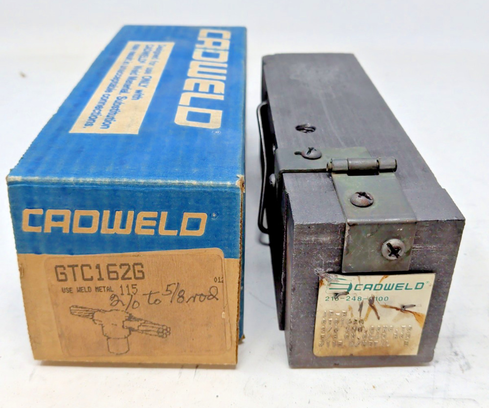 Cadweld GTC162G Cable To Ground Rod Or Other Rounds Gt Copper-Bonded 0.625"